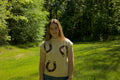 Horse shoe Sweater Vest