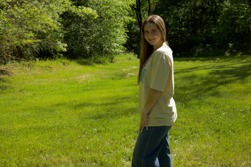 Giddy Up Cowboy Oversized Graphic Tee