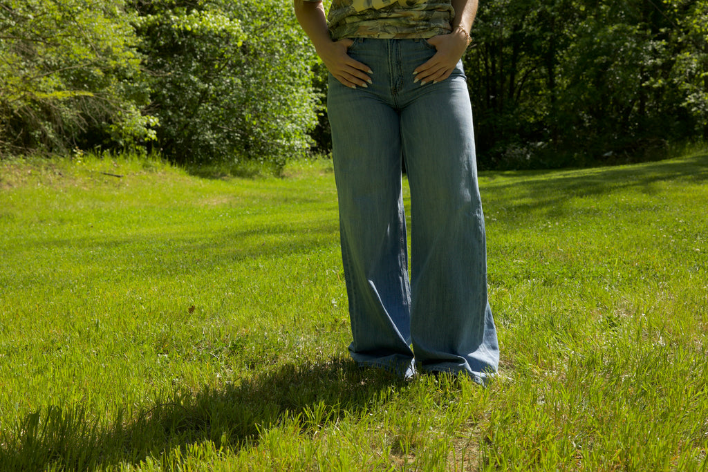 Super High Rise Wide Leg Jeans