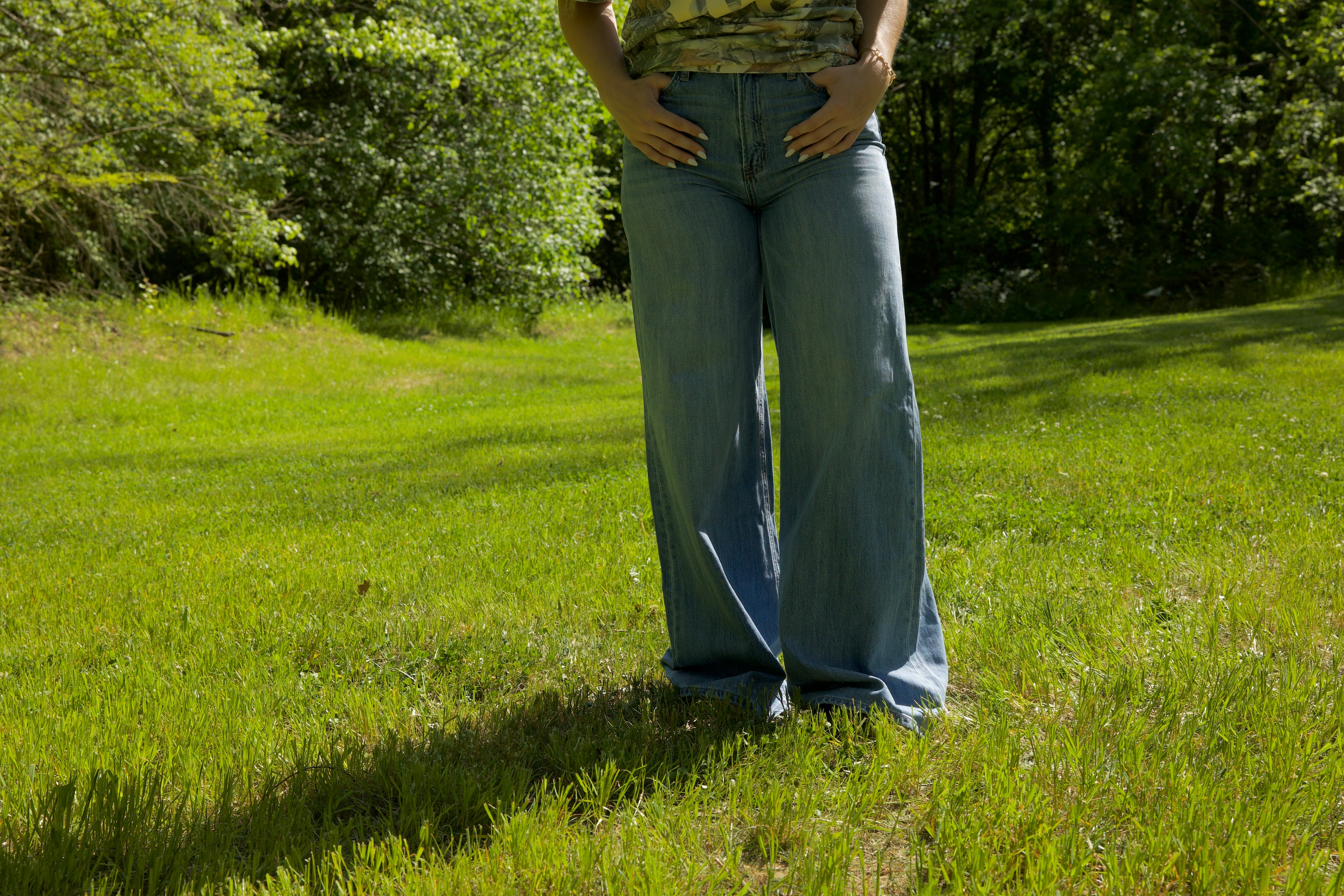 Super High Rise Wide Leg Jeans