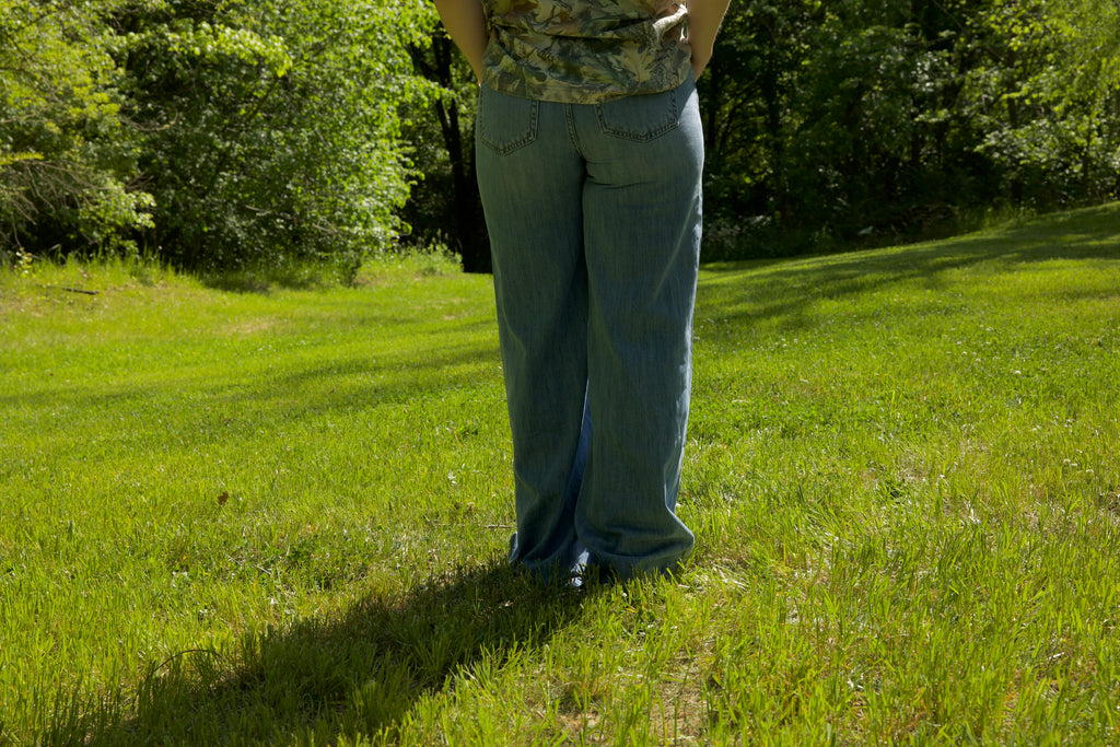 Super High Rise Wide Leg Jeans