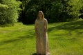 Strapless Striped Maxi Dress